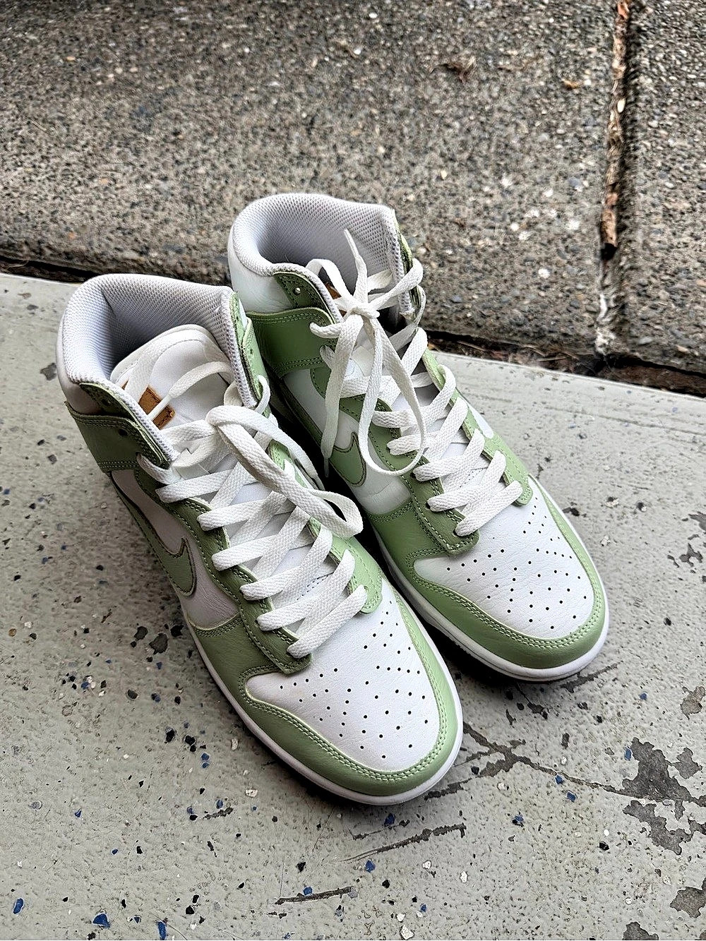 Nike Dunk High Retro Green